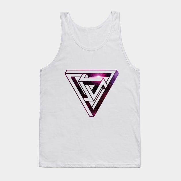 abstract triangle gift Tank Top by Bianka